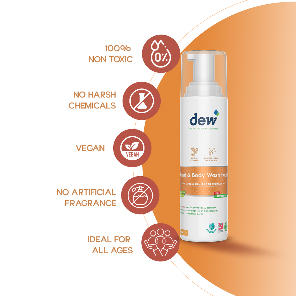 Hand & Body Wash Foam Fragrance-free
